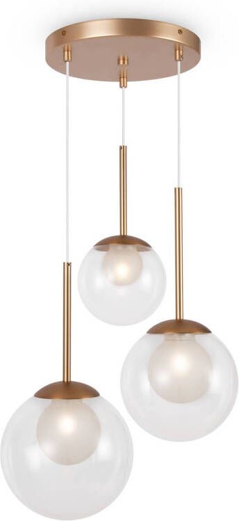 Maytoni Hanglamp Basic form Goud Ø40