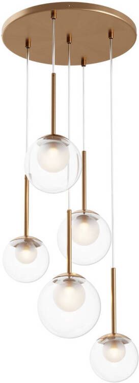 Maytoni Hanglamp Basic form Goud Ø45