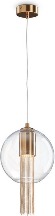 Maytoni Hanglamp Flusso Brons Ø20