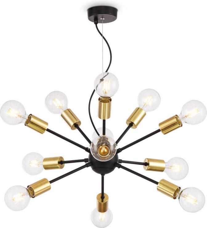 Maytoni Hanglamp Jackson Zwart Ø75