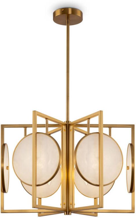 Maytoni Hanglamp Marmo Goud Ø51 7