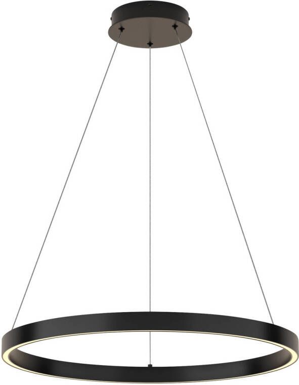 Maytoni Hanglamp Rim Zwart Ø60