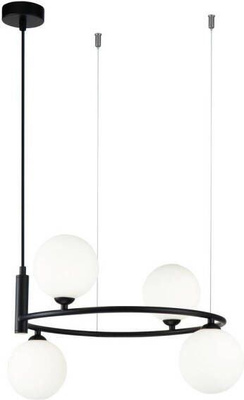 Maytoni Hanglamp Ring Zwart