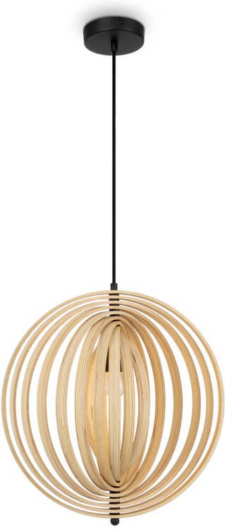 Maytoni Hanglamp Roots Zwart Ø43