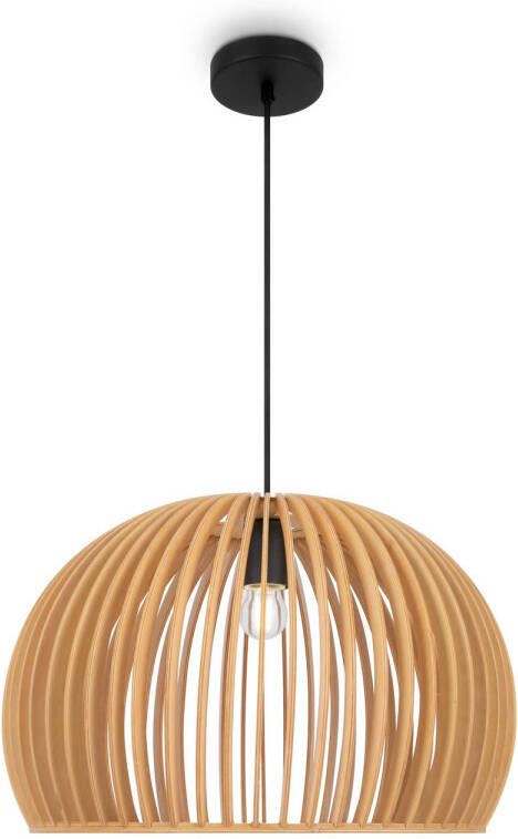 Maytoni Hanglamp Roots Zwart Ø45