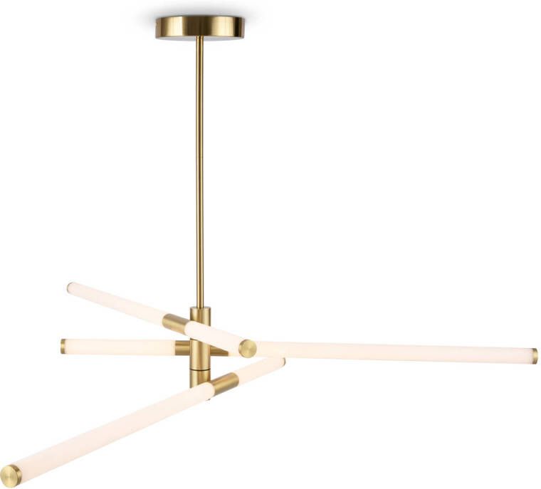 Maytoni Plafondlamp Axis Goud Ø124 1