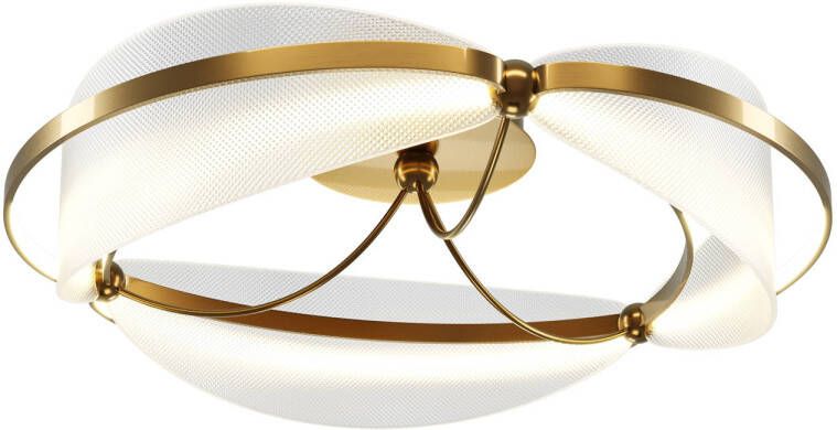 Maytoni Plafondlamp Breeze Messing Ø60