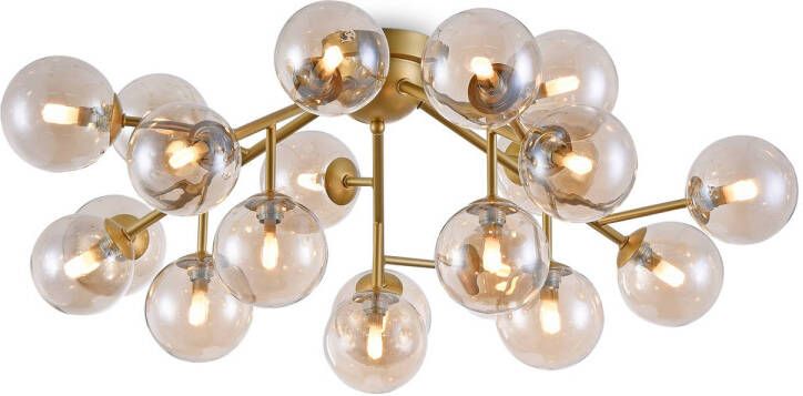 Maytoni Plafondlamp Dallas Goud Ø75