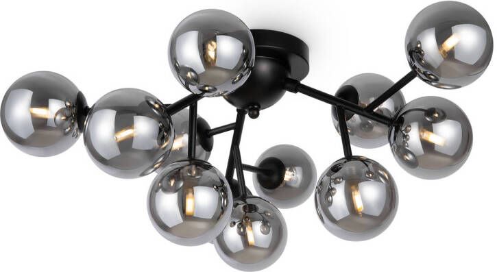 Maytoni Plafondlamp Dallas Zwart Ø60