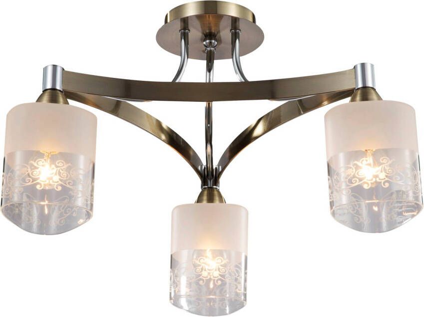 Maytoni Plafondlamp Tasmania Brons Ø50 7