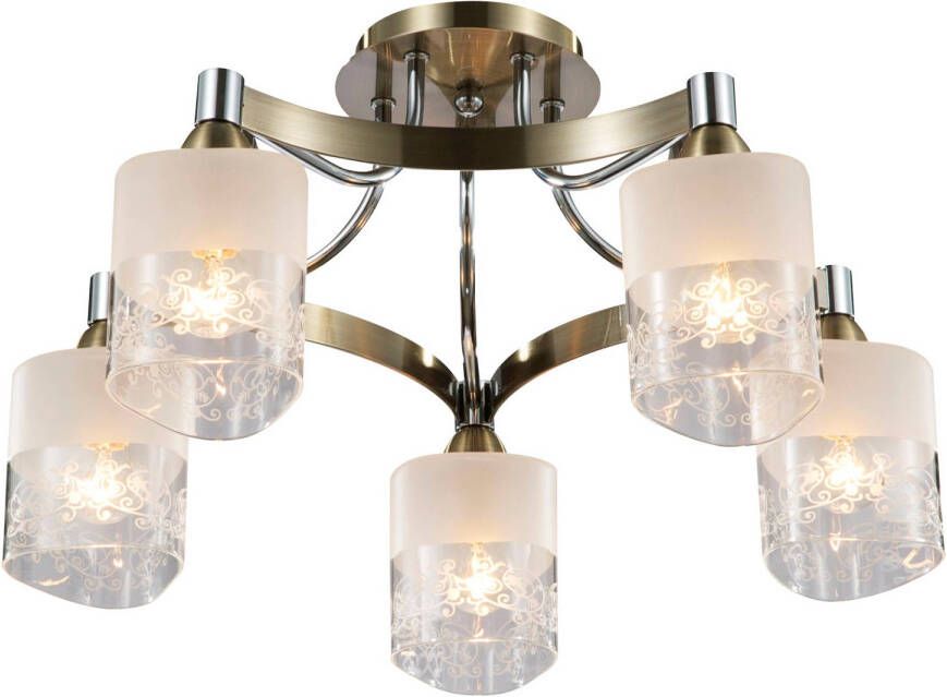 Maytoni Plafondlamp Tasmania Brons Ø54