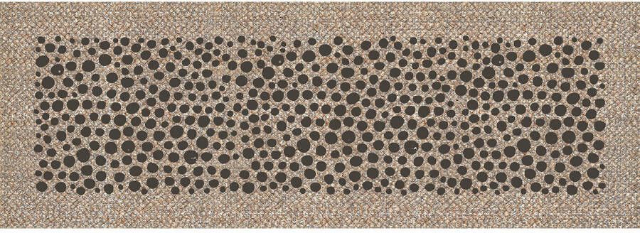 MD-Entree Vloerkleed Keukenloper Cook & Wash Dots Natural 50 x 150 cm