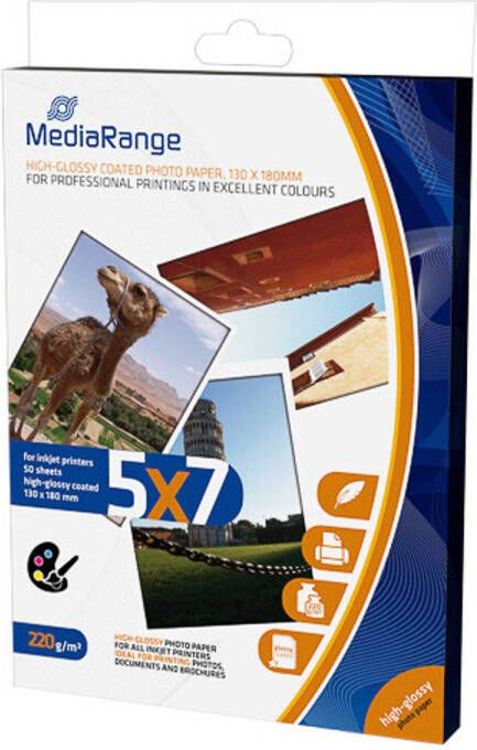 MediaRange MRINK114 photo paper 13x18cm