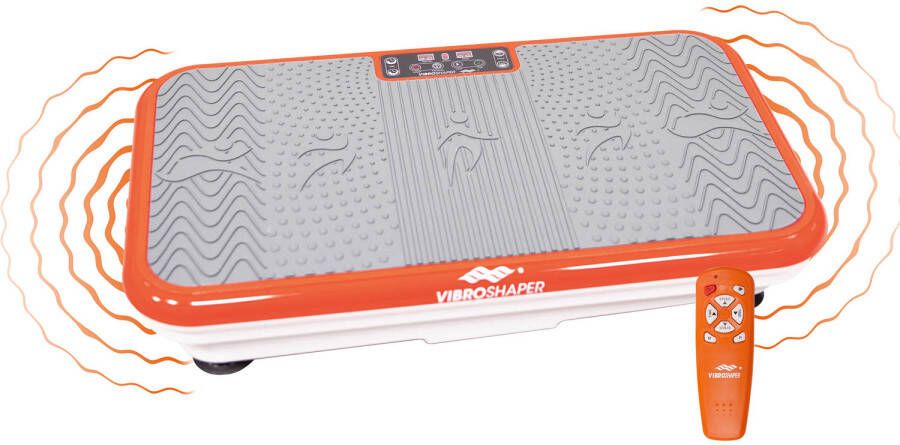 Mediashop VibroShaper trilplaat met oscillatietechnologie verstevigt het lichaam powerplate belast alle spiergroepen