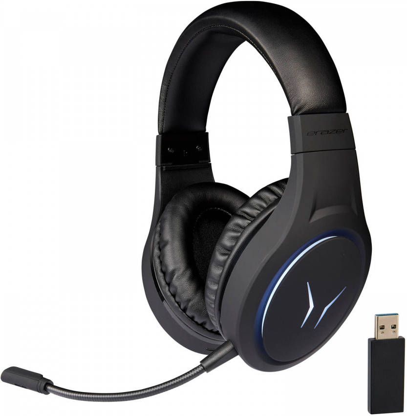 Medion ERAZER Mage X10 Draadloze Gaming Headset Met microfoon PS5 & PC Zwart