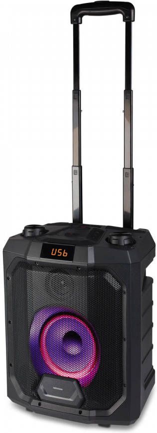 Medion Trolley Party Speaker P61988 USB MP3 player Bluetooth 4.2 50 Watt RMS Krachtige bas