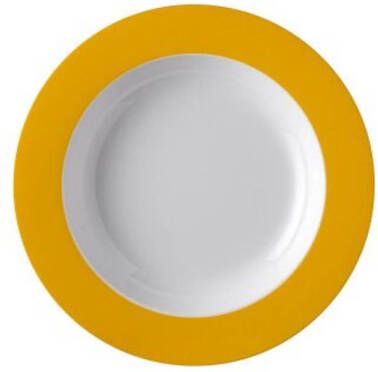 Mepal diep bord wave 210 mm yellow