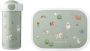 Mepal lunchset Campus – Broodtrommel en Drinkbeker voor kinderen – Bento box – Schoolbeker – Little Farm - Thumbnail 1