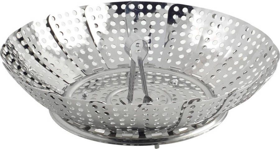 Metaltex Groentestomer Vaporette 23 X 14 Cm Rvs Zilver