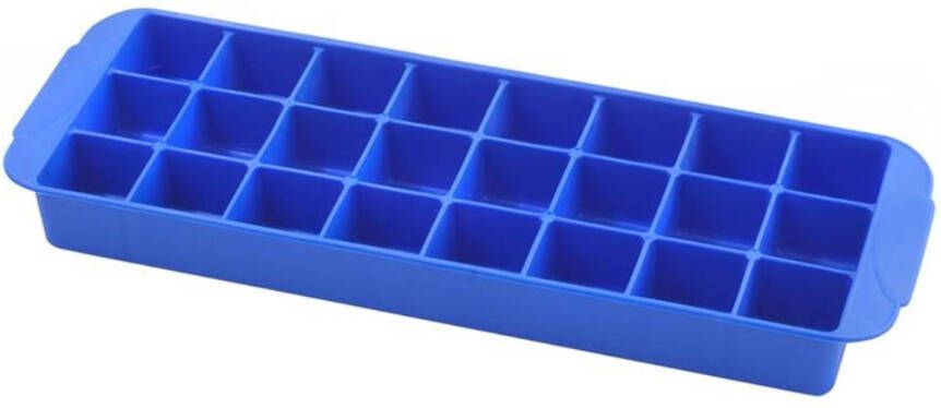 Metaltex Ijsblokjes maker rubber blauw