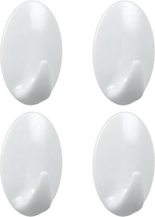 Metaltex Set van 4 Ophanghaken Liliput Zelfklevend