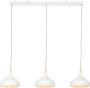 Mexlite Bjorr hanglamp drielichts 105 cm breed verstelbaar in hoogte Scandinavisch wit - Thumbnail 2