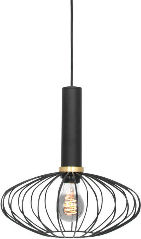 Steinhauer Mexlite Aureole hanglamp 29 cm zwart