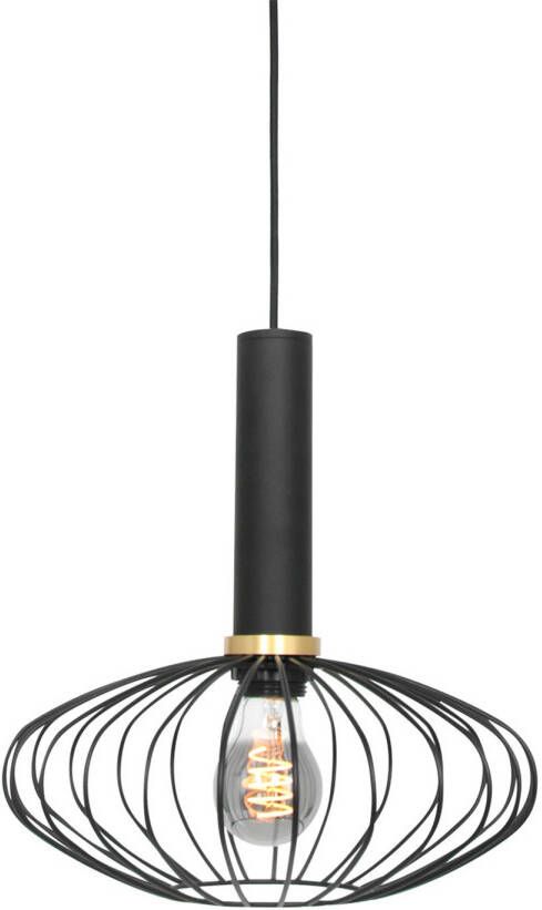 Steinhauer Mexlite Aureole hanglamp 29 cm zwart