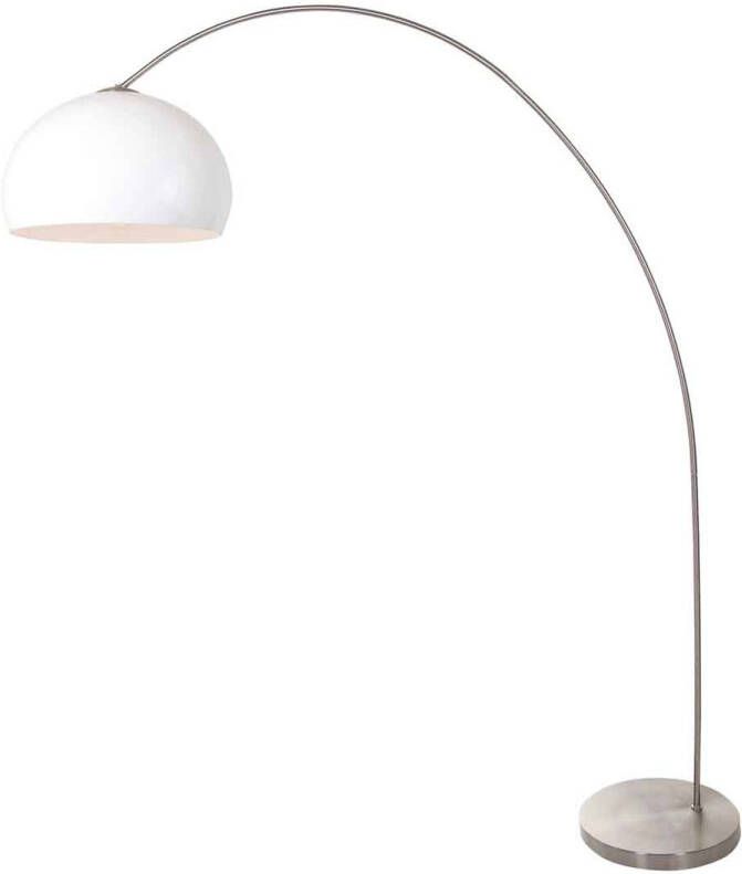 Mexlite vloerlamp Solva staal metaal 3919ST