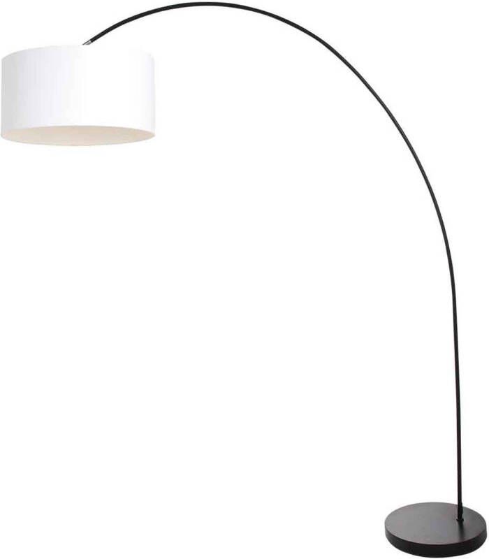 Mexlite vloerlamp Solva zwart metaal 3894ZW