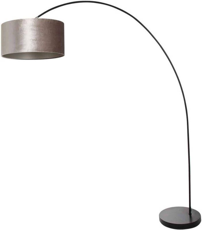 Mexlite vloerlamp Solva zwart metaal 3895ZW