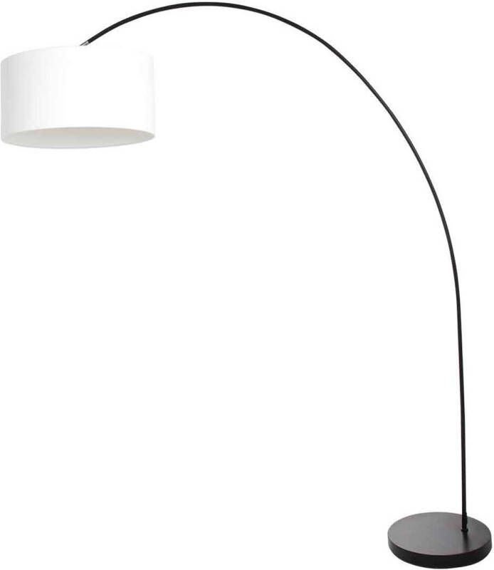 Mexlite vloerlamp Solva zwart metaal 3897ZW