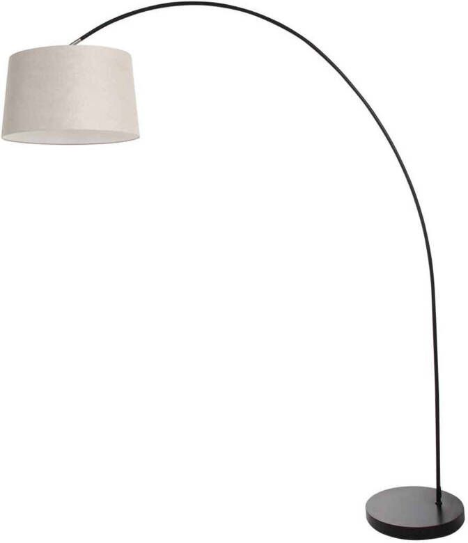 Mexlite vloerlamp Solva zwart metaal 3905ZW