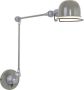 Mexlite wandlamp Davin groen aluminium metaal bedlampje E14 7656G - Thumbnail 2