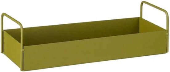 Mica Decorations Decoratieve tray &apos;Camarque&apos; Groen