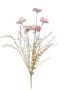 Shoppartners Roze klaproos poppy pink gedroogde kunstbloemen 53 cm Kunstbloem kunsttakken Kunstbloemen boeketten - Thumbnail 2