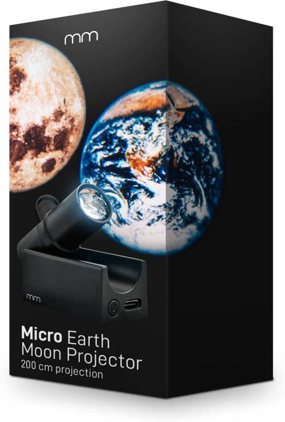 MikaMax Micro Earth Moon Projector Original