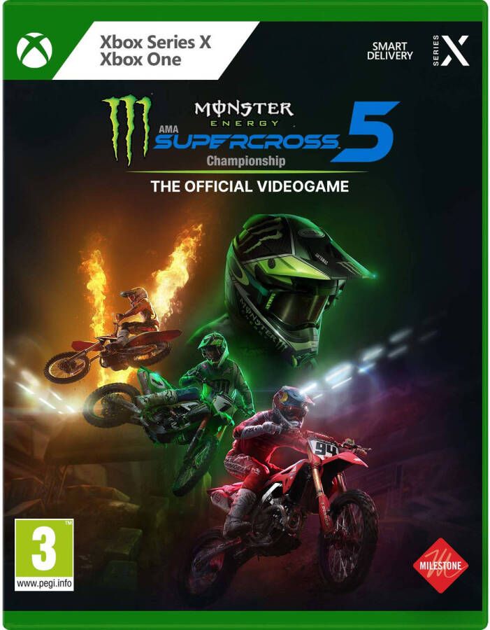 Milestone Monster Energy Supercross 5 Xbox One & Series X