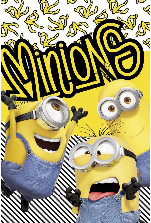 Minions 2 Fleeceplaid Banana 100 x 150 cm Polyester