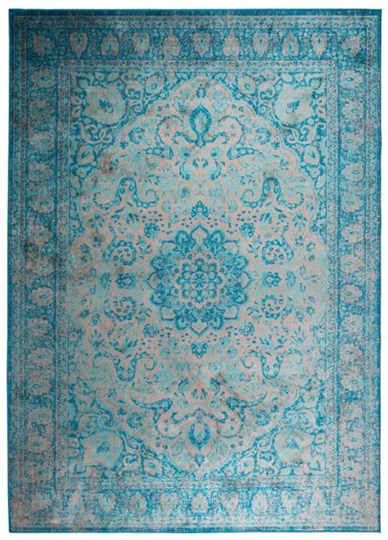 ZILT Vloerkleed 'Elian' 160 x 230cm kleur Blauw