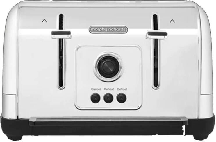 Morphy Richards 240134 Broodrooster 4 Sneden Retro look Wit