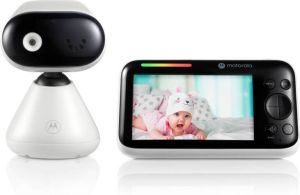 Motorola Baby Monitor Met Camera 230v Pip1500 5 Tweewegcommunicatie Infrarood Nachtvisie 300 M Bereik Wit