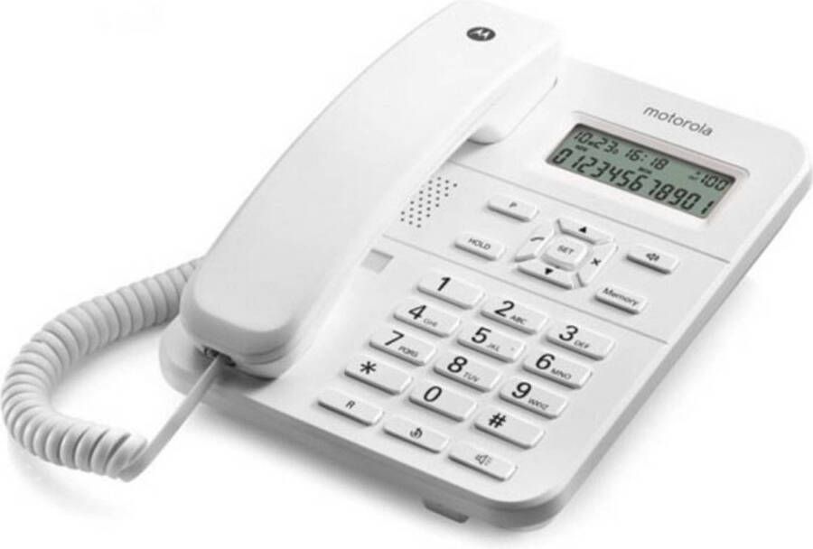 Motorola CT202 White | Vaste telefoons | Telefonie&Tablet Bel&SMS | 5055374794005