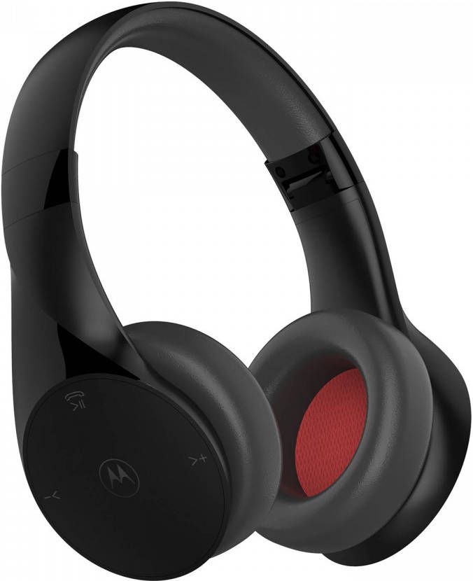 Motorola Sound Koptelefoon MOTO XT500 Draadloos Bluetooth Multipoint Technologie Opvouwbaar Zwart