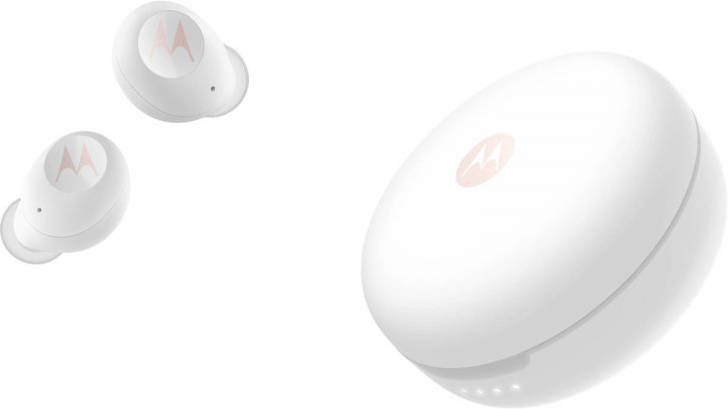 Motorola Sound Vervebuds 250 SH063 Draadloze Oordopjes Waterdicht Wit Bluetooth