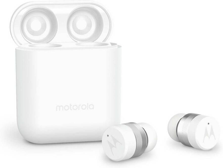 Motorola VerveBuds 110 oordopjes Waterbestendig Draadloos Wit
