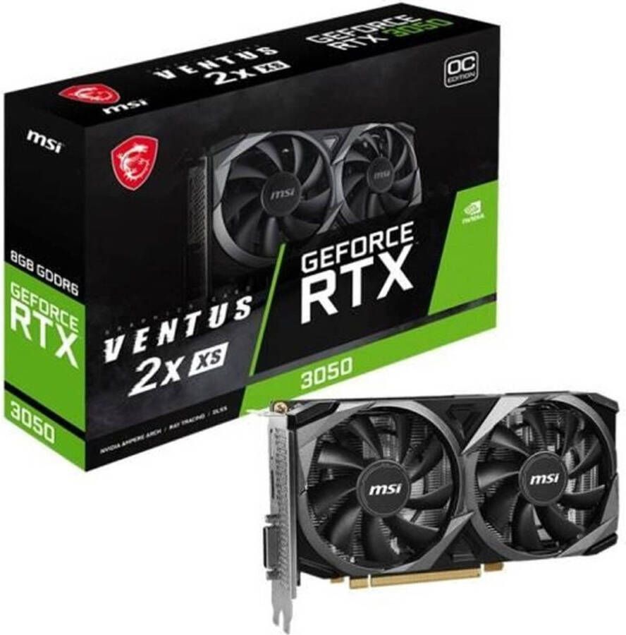 MSI Grafische kaart GeForce RTX 3050 VENTUS 2X XS 8G OC