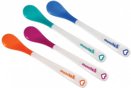 Munchkin White Hot Safety Spoons 4 Warmtegevoelige Lepels