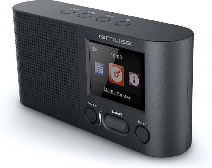 Muse M-112 DBT draagbare radio met FM DAB+ en Bluetooth ontvangst