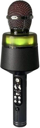 N-Gear Star Mic Bluetooth Karaoke Microfoon voor Kinderen met Speaker & Verlichting Draadloos Space Grey